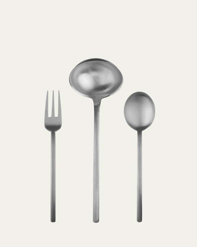 Due Ice 3-Piece Serving Utensil Set